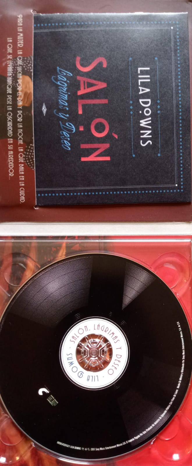 Lila Downs – Salón, Lágrimas y Deseo. Cd buen estado.