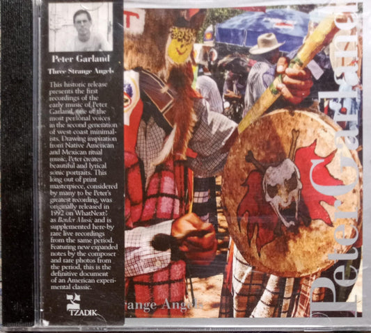 Peter Garland – Three Strange Angels. CD buene stado.