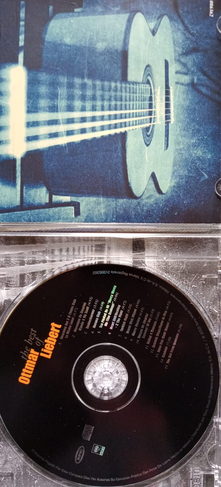 Ottmar Liebert – The Best Of Ottmar Liebert. Cd buen estado.