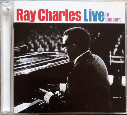 Ray Charles – Ray Charles Live In Concert. CD buen estado.