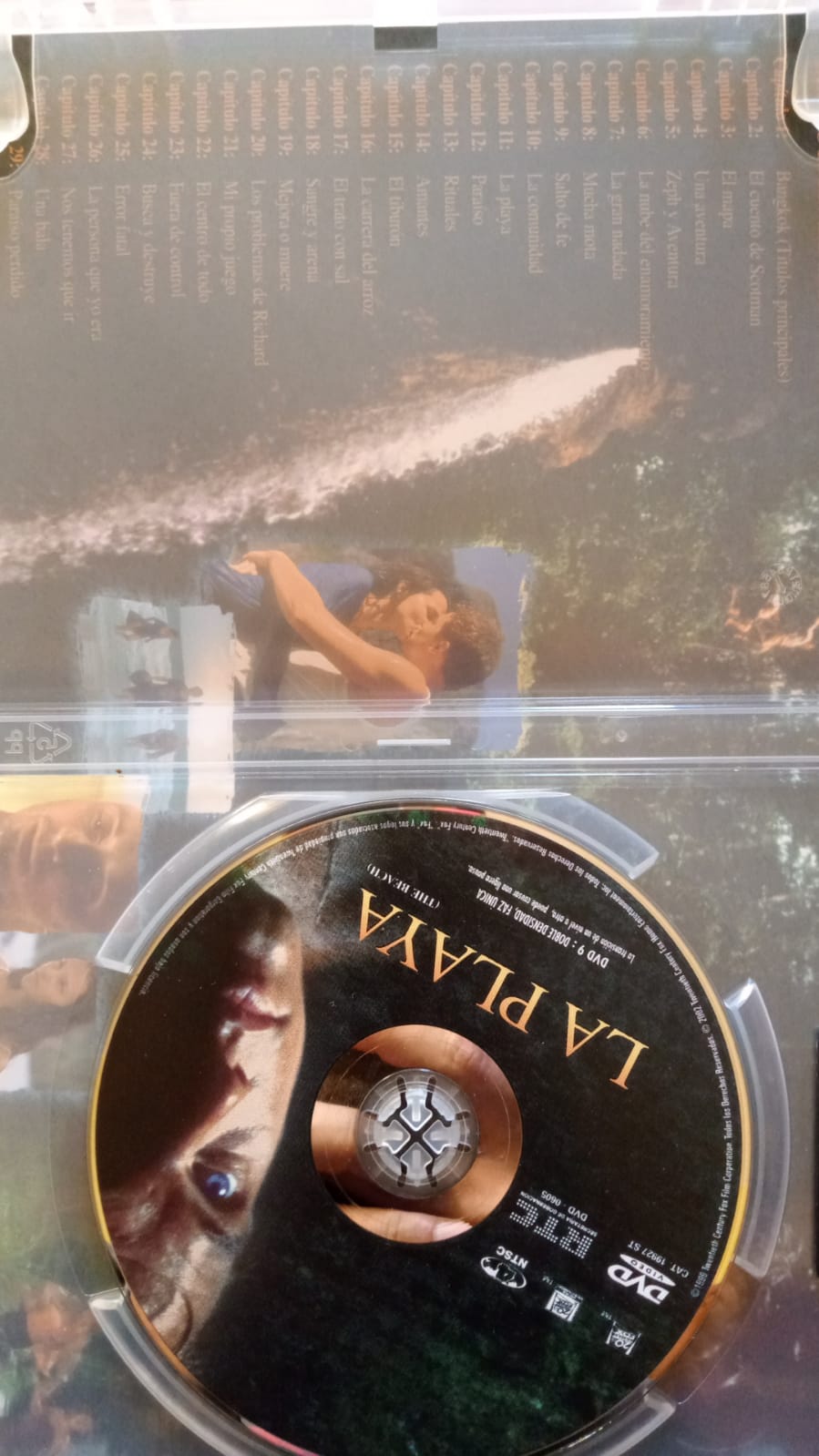 La playa. The Beach. DVD.