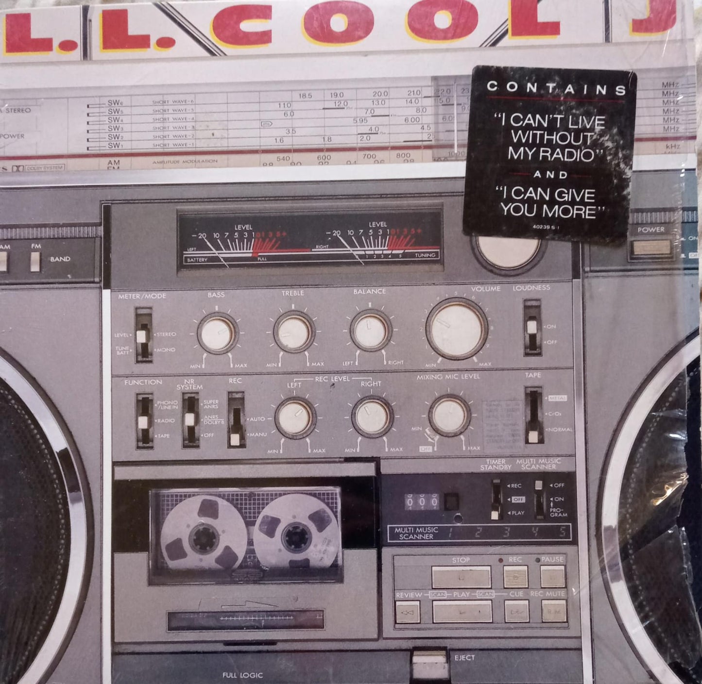 L.L. Cool J – Radio. Vinilo importado 1ra edición.