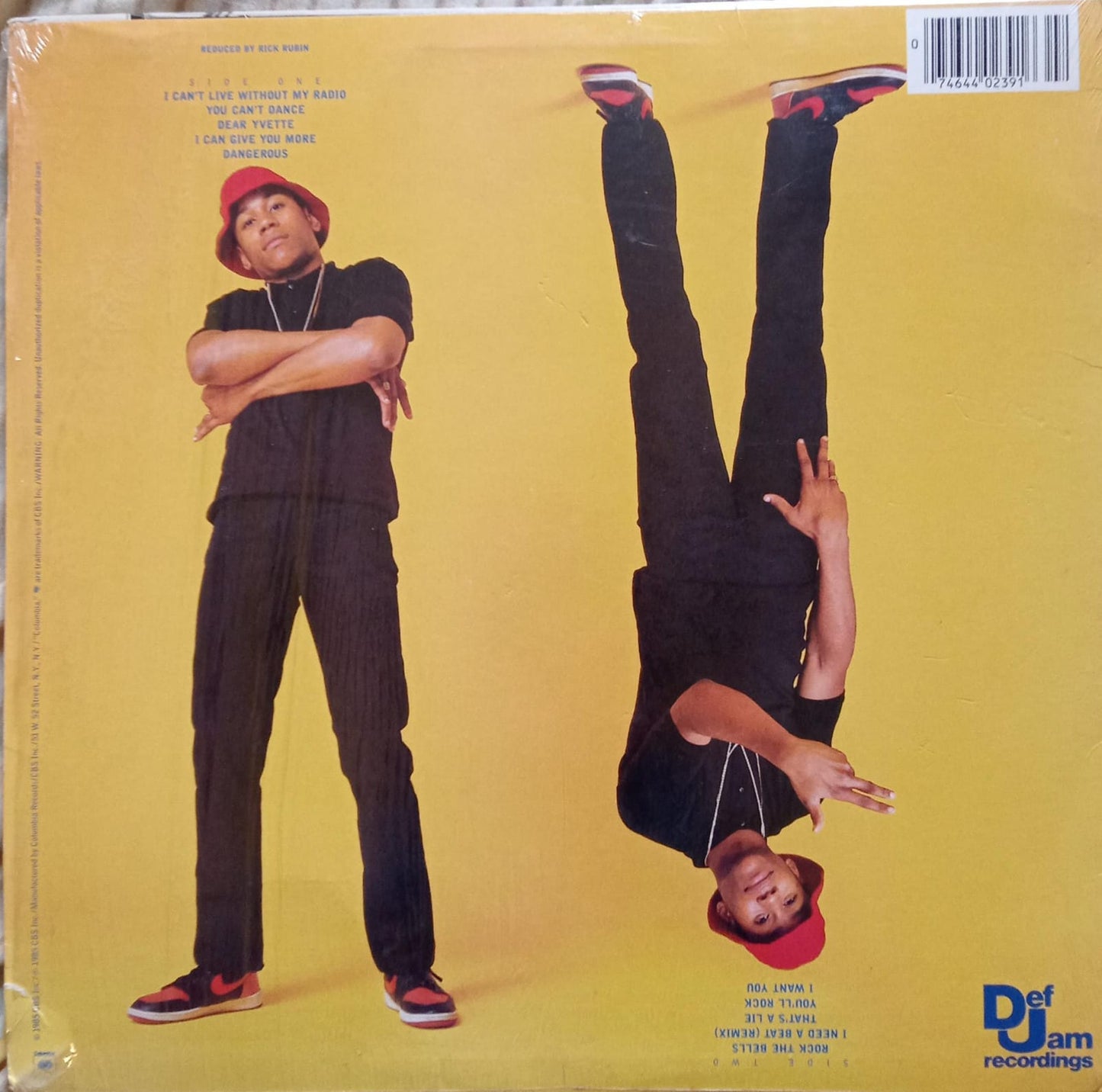 L.L. Cool J – Radio. Vinilo importado 1ra edición.