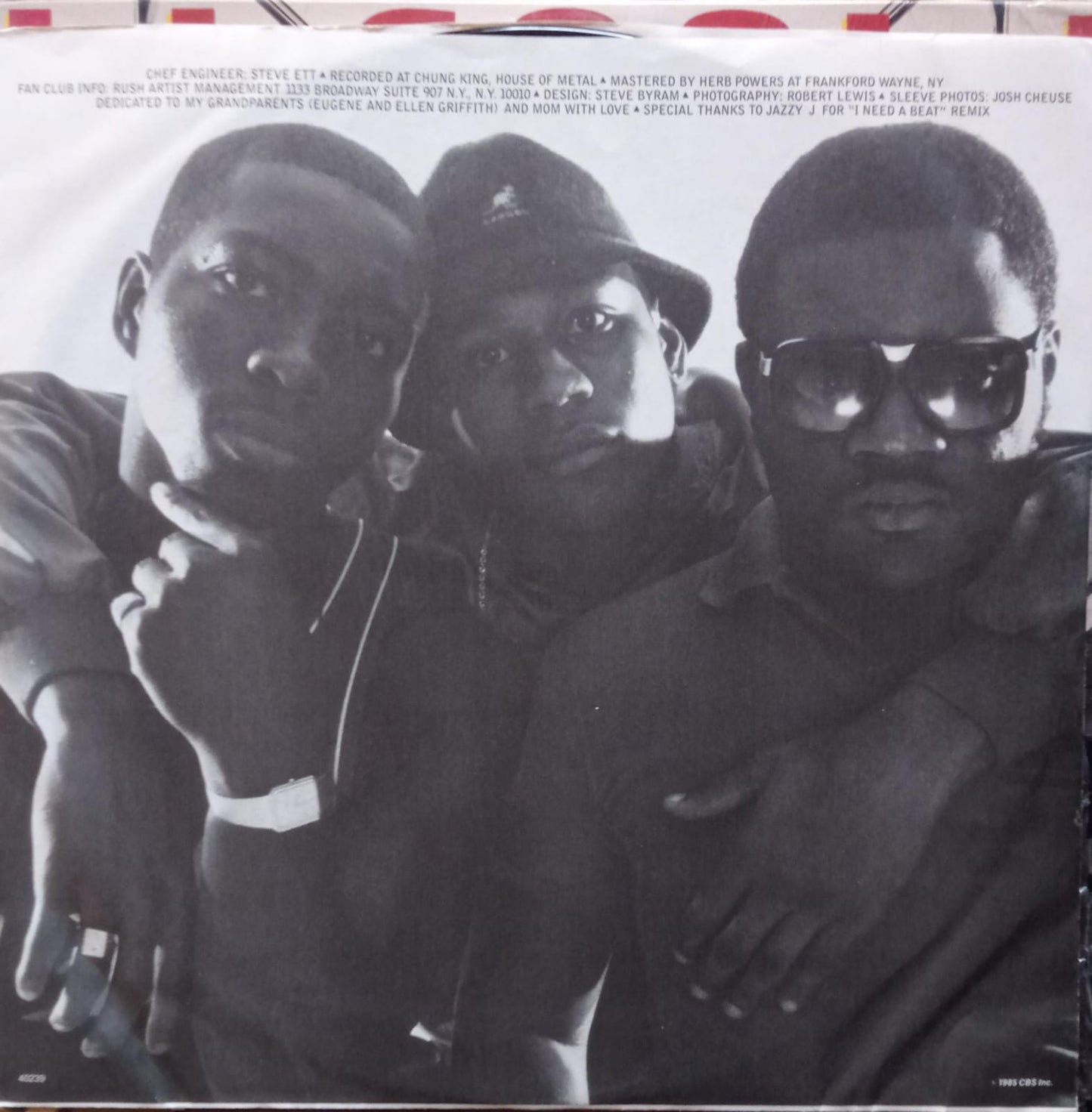 L.L. Cool J – Radio. Vinilo importado 1ra edición.