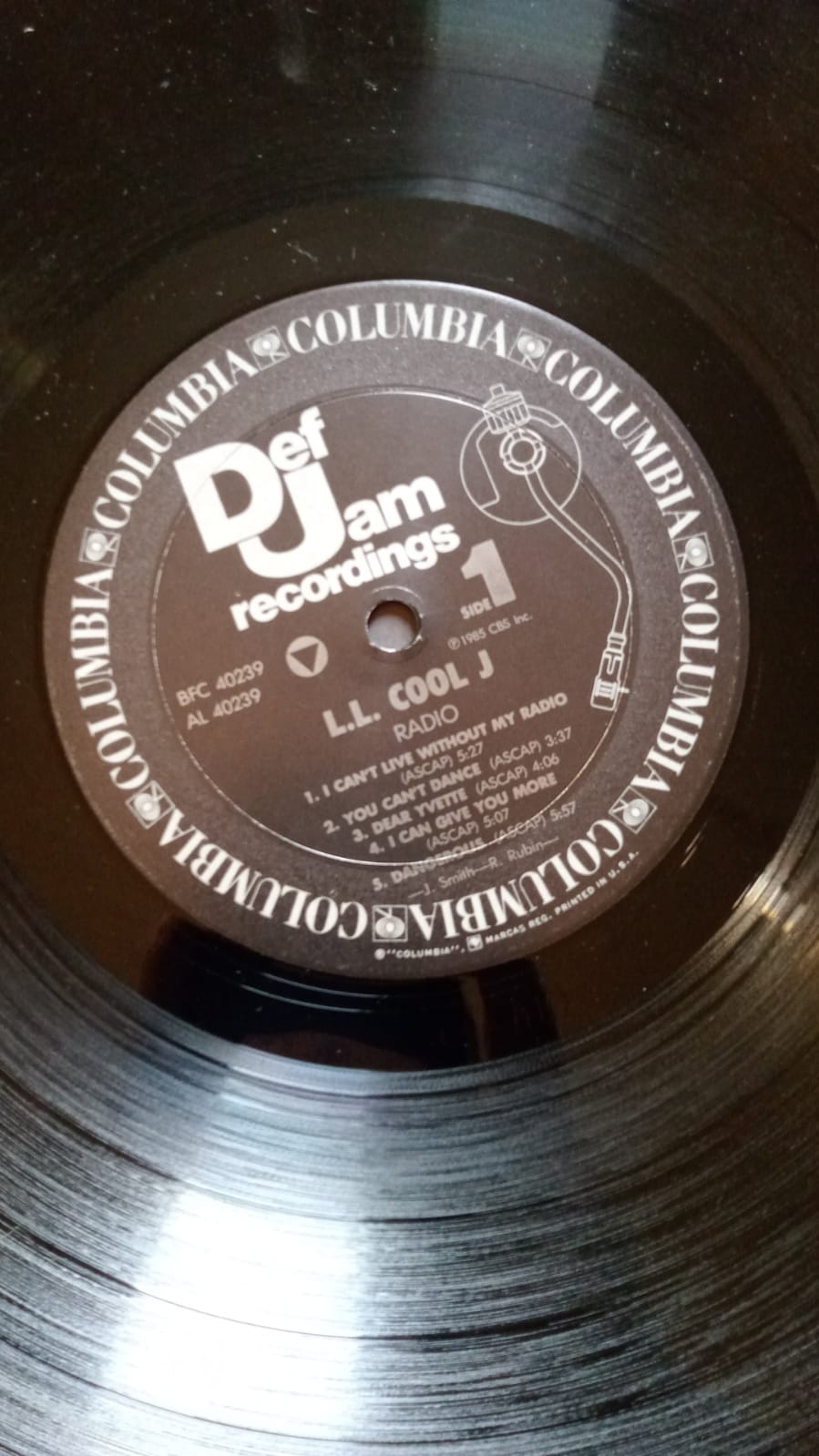 L.L. Cool J – Radio. Vinilo importado 1ra edición.