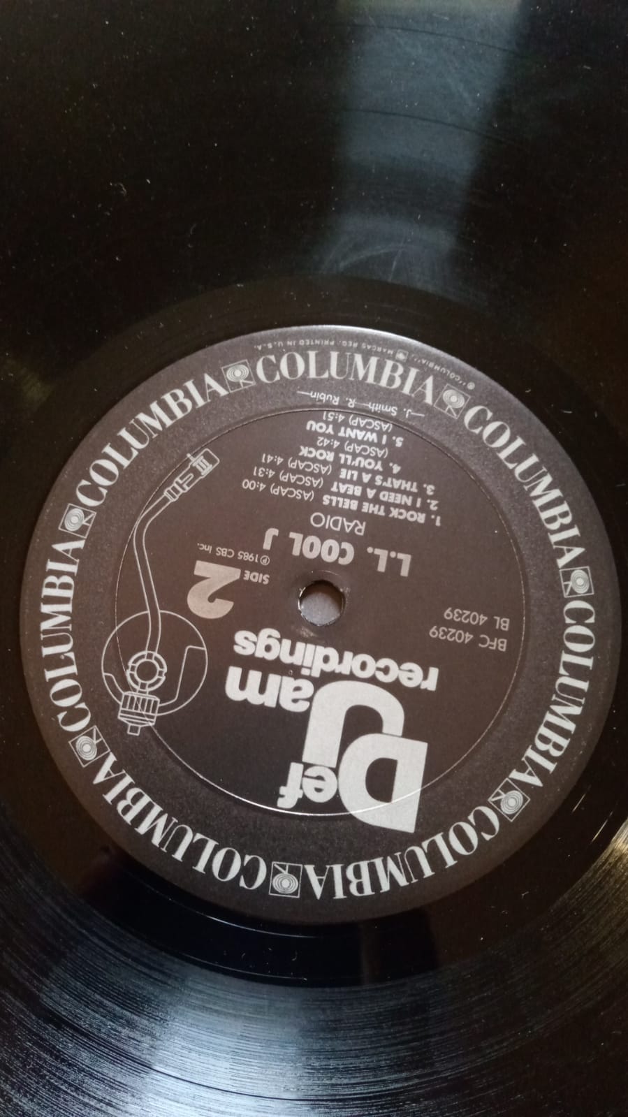 L.L. Cool J – Radio. Vinilo importado 1ra edición.