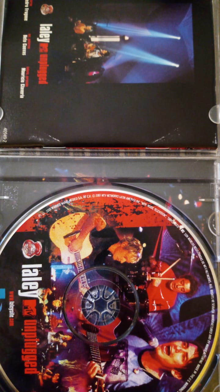 La Ley – MTV Unplugged. Cd en buen estado.