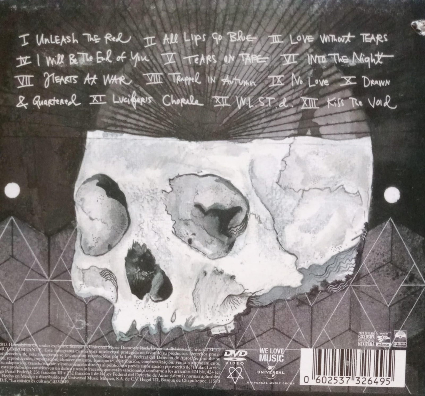 HIM – Tears on Tape . Cd doble excelente estado.