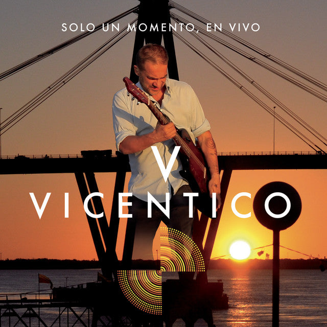 Vicentico – Solo Un Momento, En Vivo. Cd, DVD en buen estado. tienda de discos en méxico formato muerto