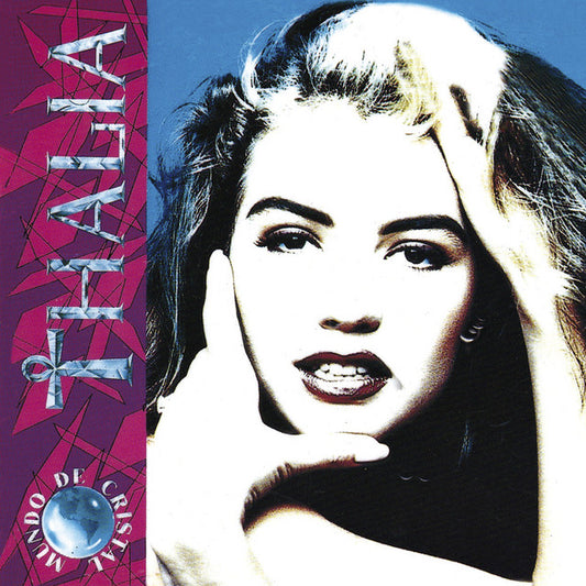 Thalia – Mundo De Cristal. Cd primera edición 1991. formato muerto