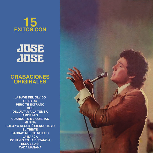 José José – 15 Exitos Con José José (Grabaciones Originales). Cd en buen estado. tienda de discos en méxico formato muerto