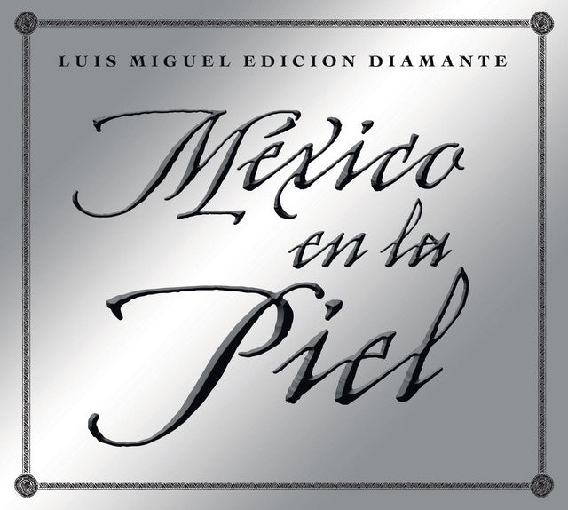 Luis Miguel – México en la Piel (Edición Diamante). CD y DVD en excelente estado. tienda de discos en méxico formato muerto