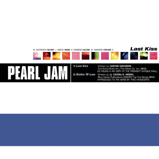 Pearl Jam – Last Kiss. Cd buen estado. tienda de discos en méxico formato muerto