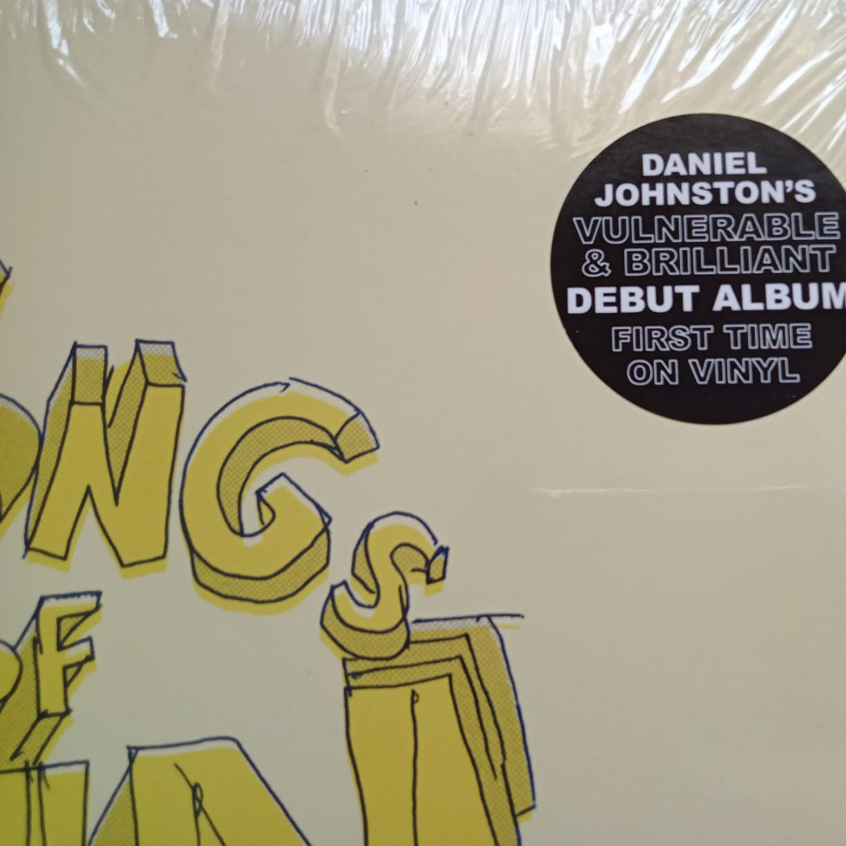 Daniel Johnston. Songs of Pain. vinilo doble nuevo, cerrado. formato muerto