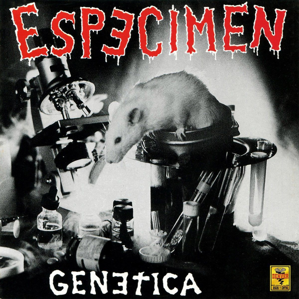 Especimen – Genética. Cd 1ra ed. 1993. En buen estado. tienda de discos en méxico formato muerto