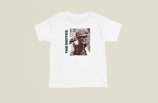 The Smiths. Meat is murder. Playera niños.