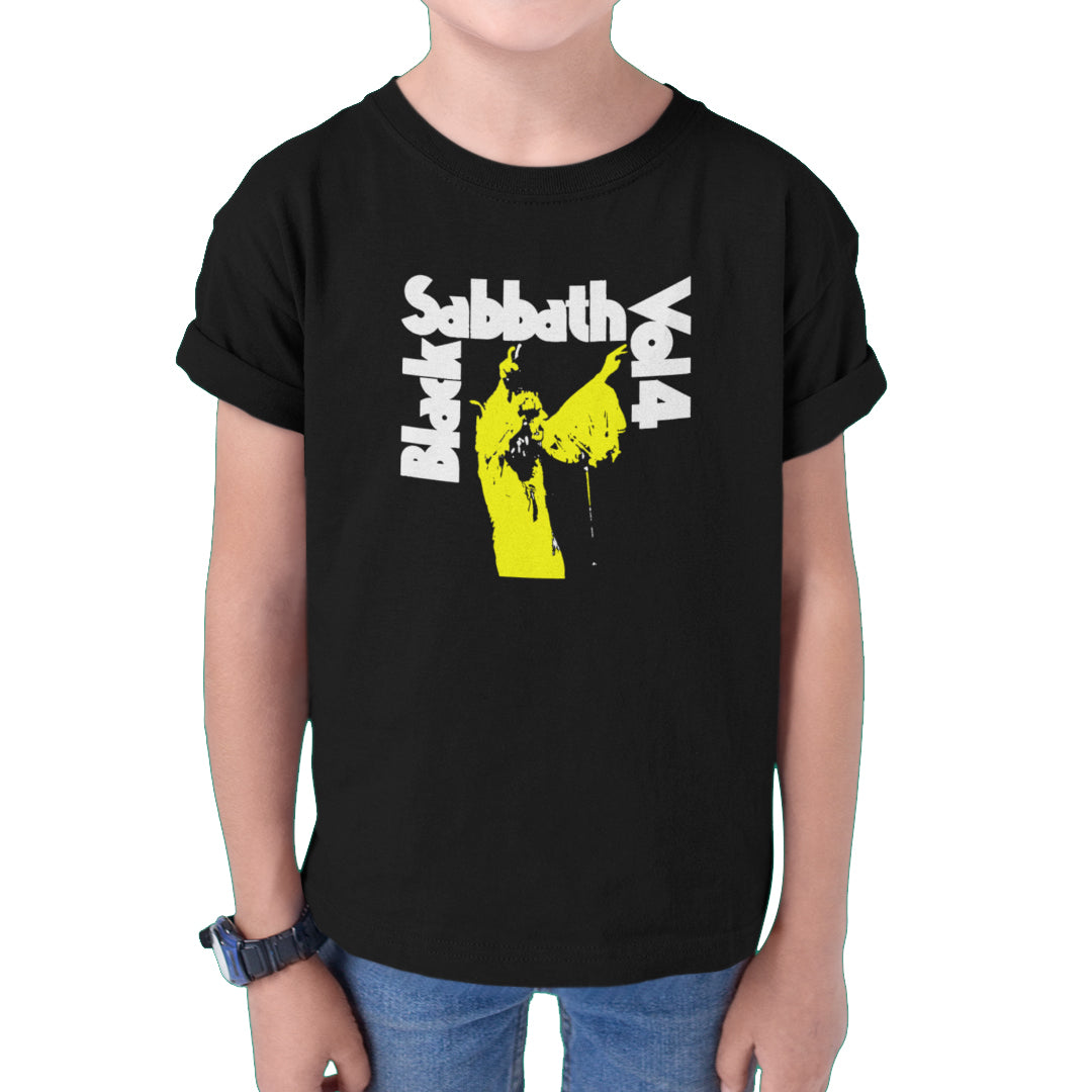 Black Sabbath. Vol. 4. Playera niños. formato muerto