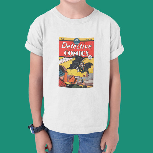 Playera de Niño Detective Comics. Envío gratis. formato muerto