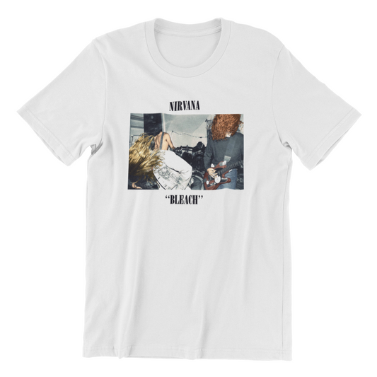 Playera Bleach de Nirvana.
