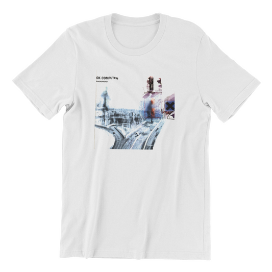 Playera OK Computer de Radiohead.