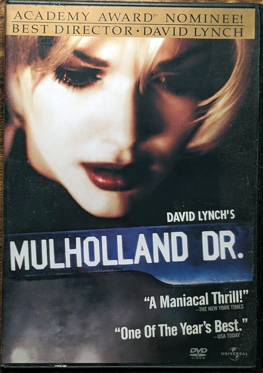 Mulholland Dr. (David Lynch). DVD importado. formato muerto