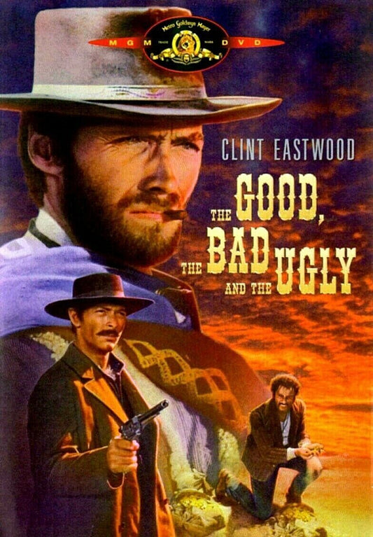 The Good, the Bad and the Ugly. DVD importado excelente estado. tiends de dvds en méxico formato muerto