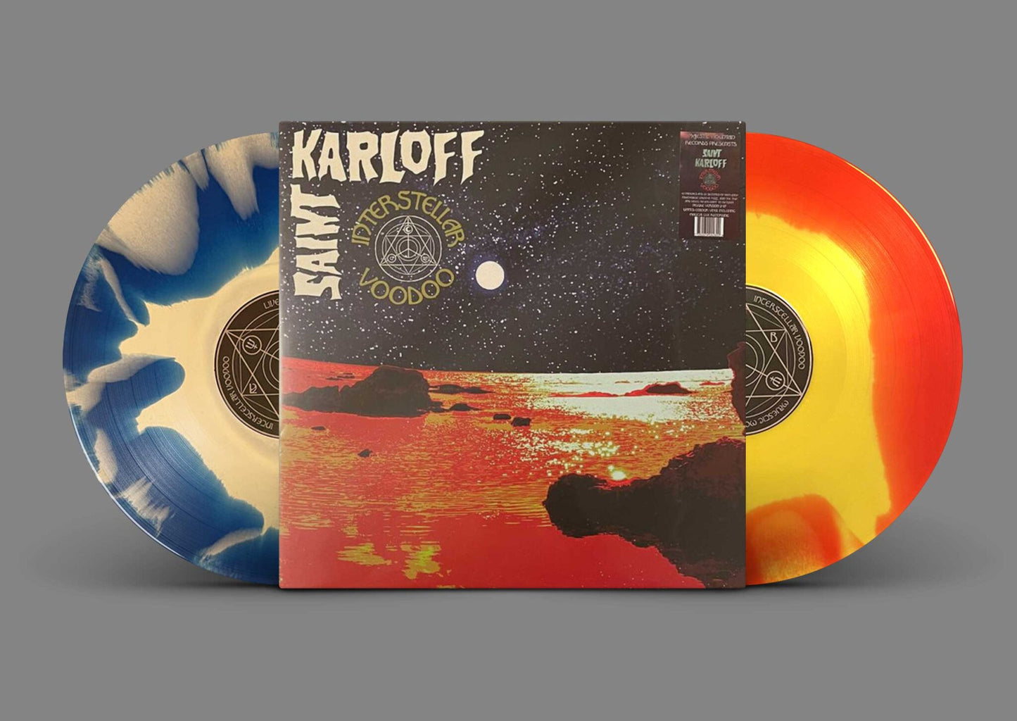 Saint Karloff. Interstellar Voodoo. Ninyl doble edición de lujo nuevo.