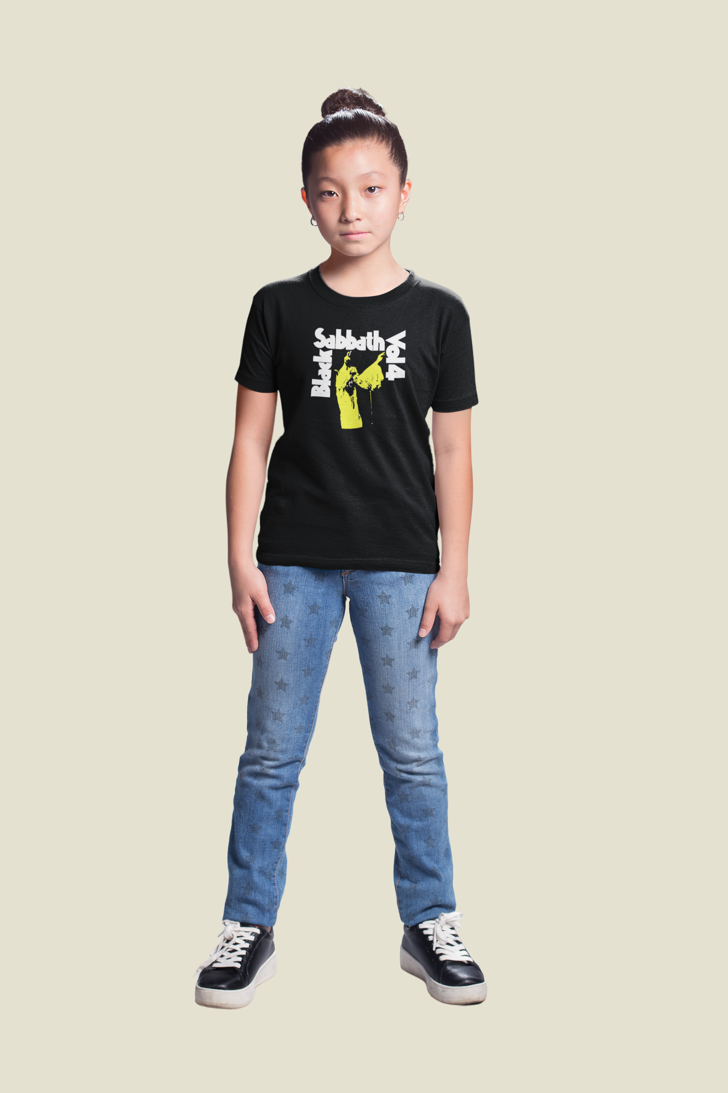 Black Sabbath. Vol. 4. Playera niños. formato muerto